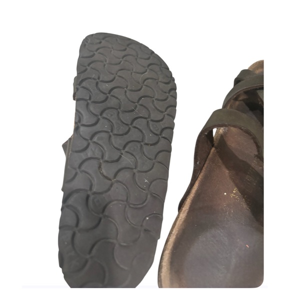 Birkenstock Women Mayari Toe Loop Sandal Bronze Birko Flor Size 37 6-6.5 - Picture 4 of 5